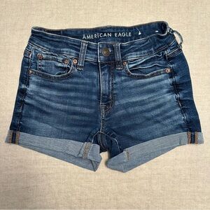 American Eagle Denim Shorts Size 2